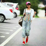 Denim Loose Jumpsuits Overalls