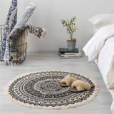 Morocco Handmade Round Carpet Rug