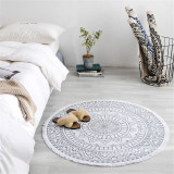 Morocco Handmade Round Carpet Rug