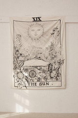 The Sun Tarot Card Tapestry
