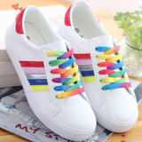 Rainbow shoelace