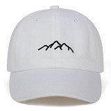 Mountain Range Dope Embroidered Dad Hat Cap Unisex