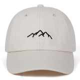 Mountain Range Dope Embroidered Dad Hat Cap Unisex