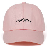 Mountain Range Dope Embroidered Dad Hat Cap Unisex