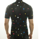 Racmmer Colorful Dots Short Sleeve Cycling Jersey