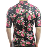 Racmmer Roses Short Sleeve Cycling Jersey