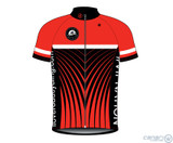 WOMENS I Love Road Cycling STRIPES Club Fit Cycling Jersey