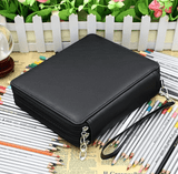 Leather (PU) Pencil Case 124 Pencil Slots
