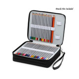 Leather (PU) Pencil Case 124 Pencil Slots
