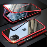 Armor Metal Frame Magnetic Case For iPhone 11 Pro Max Case Double Tempered Glass Full Cover for iPhone 11 Pro Max 2019 Funda
