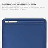 leather Sleeve Case for iPad Pro 12.9 2017 with Pencil Slot