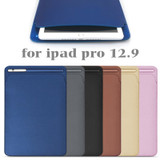 leather Sleeve Case for iPad Pro 12.9 2017 with Pencil Slot