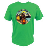 I Hate People Camping Bear Tee