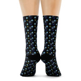 Chasing The Blues Crew Socks