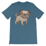Pug Puppy Unisex short sleeve t-shirt