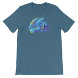 Eclectic Leopard Unisex short sleeve t-shirt