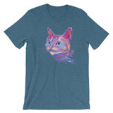Eclectic cat Unisex short sleeve t-shirt