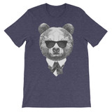 Blues Bear Unisex short sleeve t-shirt