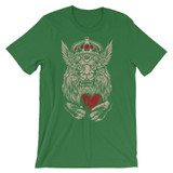 Lion Hearted Unisex short sleeve t-shirt