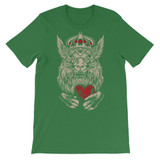 Lion Hearted Unisex short sleeve t-shirt