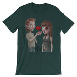 Zombie Love Unisex short sleeve t-shirt