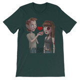 Zombie Love Unisex short sleeve t-shirt