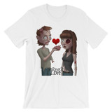 Zombie Love Unisex short sleeve t-shirt