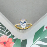Minimalist Crystal Ring