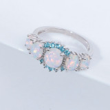 Luxe Fire Opal Ring