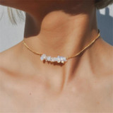 Opal Stone Choker Necklace