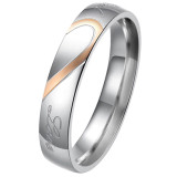 Heart Wedding Band