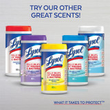 Lysol Dual Action Disinfecting Wipes, Citrus, 75ct