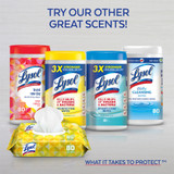 Lysol Disinfecting Wipes, Lemon & Lime Blossom, 80ct