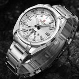 Men's Steel Waterproof Casual Quartz Watch