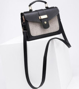Women's Shoulder Bag Leather Handbag with Crossbody Strap