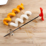 UPORS Vegetables Spiral Knife Carving Tool Potato Carrot Cucumber Salad Chopper