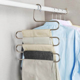 5 layers Hangers Pants Storage Cloth Rack