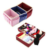 Home Cosmetic Storage Box With 8 Pockets Desktop Organizer
