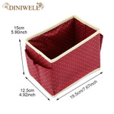 Home Cosmetic Storage Box With 8 Pockets Desktop Organizer