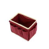 Home Cosmetic Storage Box With 8 Pockets Desktop Organizer