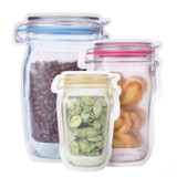 Reusable Food  Storage Jar Bags
