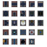 Digital Forge: Gamza Base 69 - Space Station Themed Modular Terrain Tiles