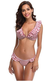 Ruffles Flounce  Bikini Set