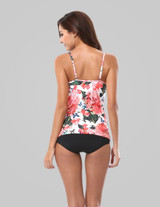 Padded Push Up Tankini Set Swimsuits