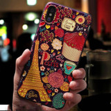Cartoon Patterned Iphone case iPhone 6 to iPhone X