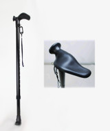 Palm Shape Aluminium Telescopic Walking Stick(Single Leg)