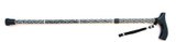 Cleye Walking Cane - Engraved Aluminium Folding Walking Cane