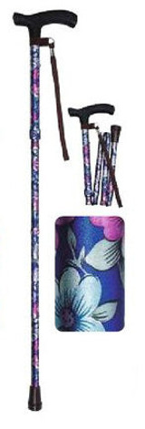 Shima Product Walking Cane - Folding Aluminium Telescopic Walking Stick 折りたたみステッキ