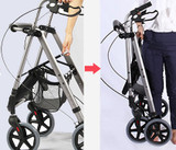 Lightweight Thick Seat Aluminium Rollator
