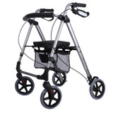 Lightweight Thick Seat Aluminium Rollator